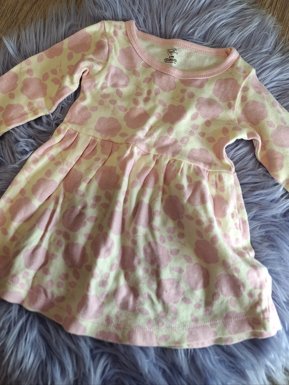 10/$10 Touched By Nature Organic Cotton Dress 6-9m